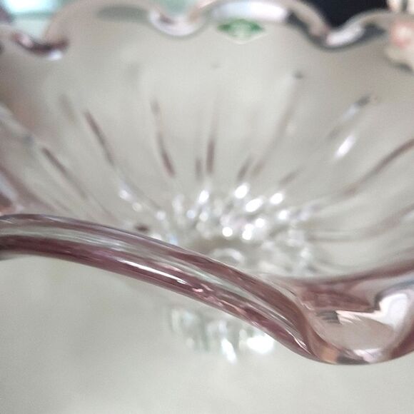 Vintage Shannon heavy crystal bowl - Picture 6 of 11